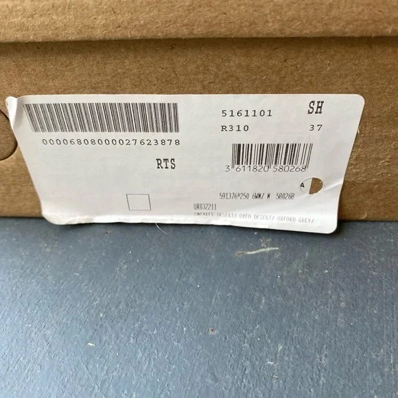 VEJA *NWT* Women’s Roraima Suede Desert Oxford Grey Khaki High Top Sneakers Sz 6 - Picture 13 of 16